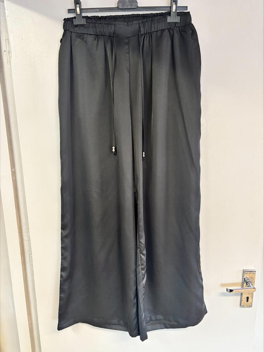 Malissa J Palazzo Trousers - Black