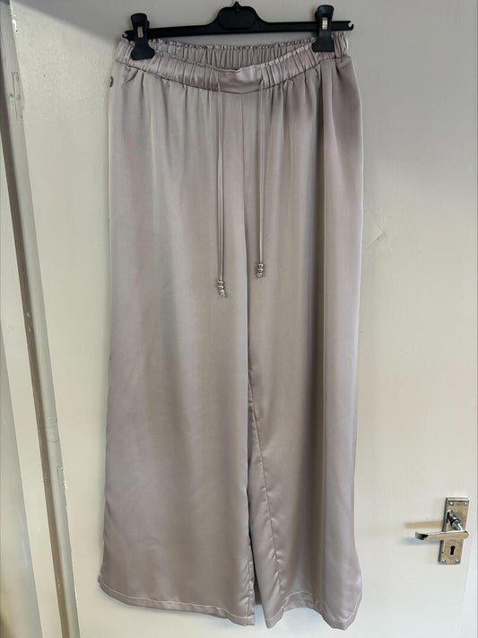 Malissa J Palazzo Trousers - Stone