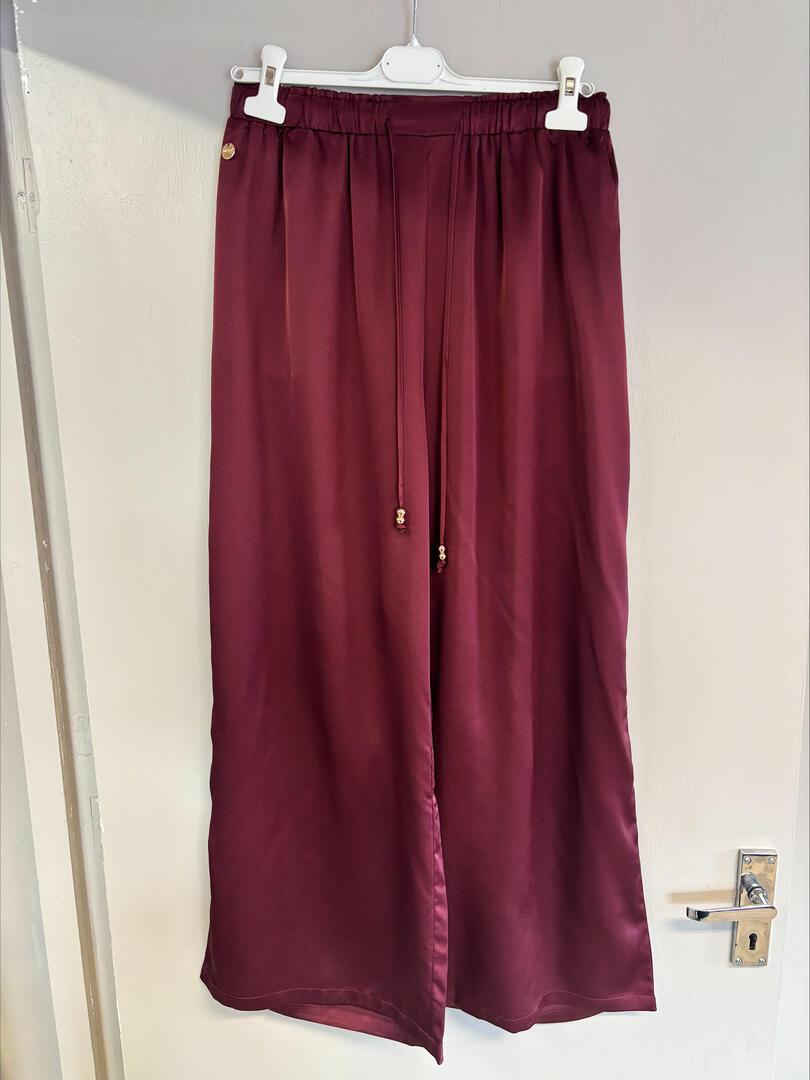 Malissa J Palazzo Trousers - Wine