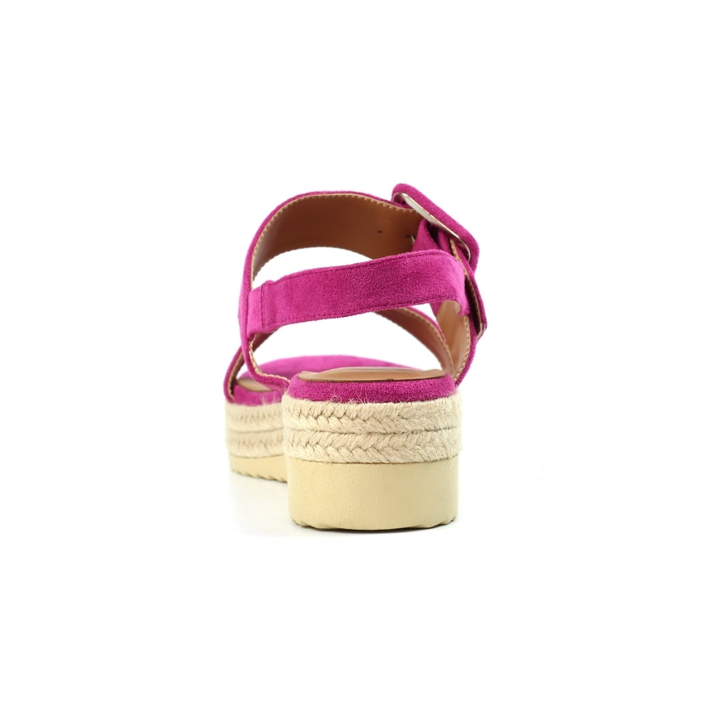 Lunar - Amelia Fuchsia Wedge