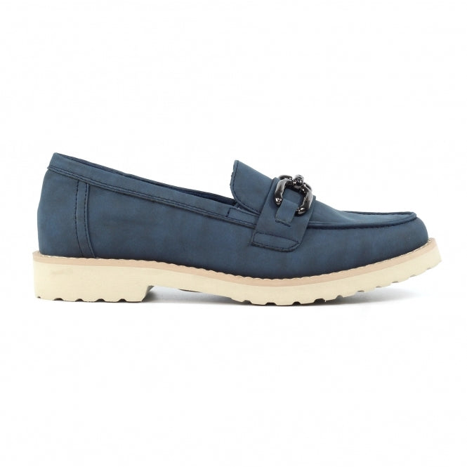 Lunar - Dune Navy Shoe
