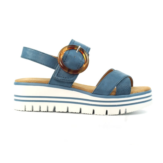 Lunar - Elise Mid Blue Sandal