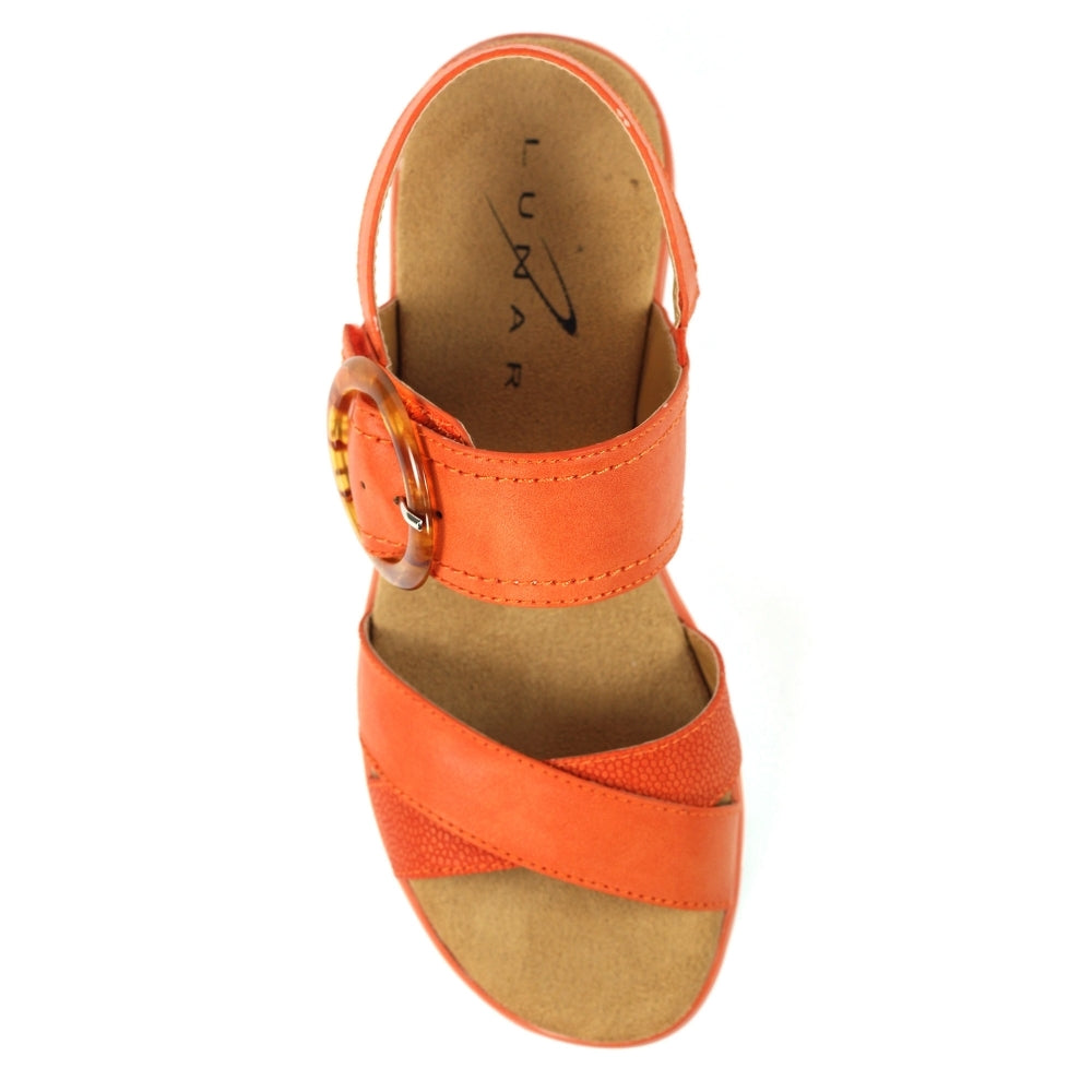 Lunar - Elise Orange Sandal