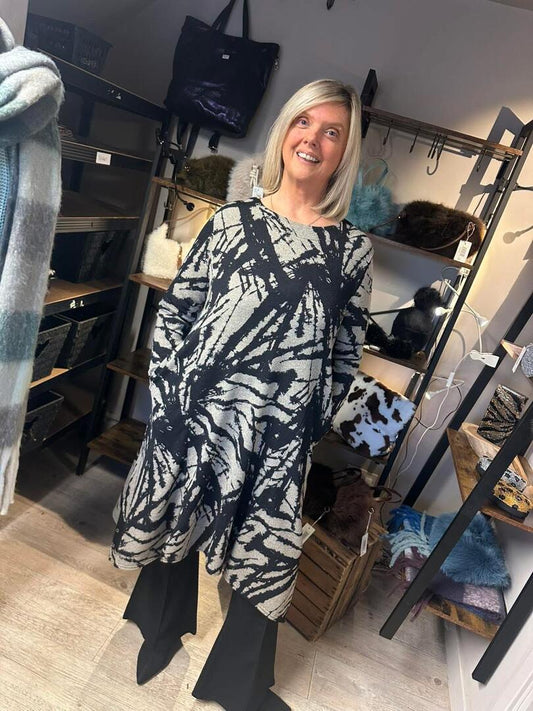 Malissa J Fragment Swing Dress